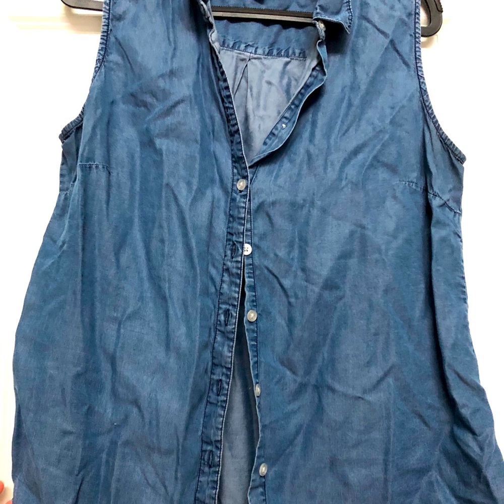 Jean Button Down Shirt